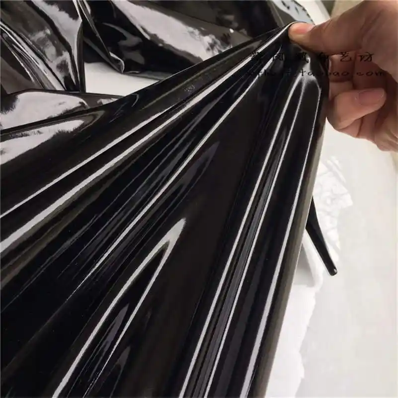 Shiny Glossy Soft Vinyl Leather Fabric Pvc Fabric Material For Dress Upholstery Aliexpress