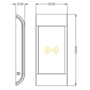 RFID магнитный замок для шкафа электронный замок для шкафа из цинкового сплава