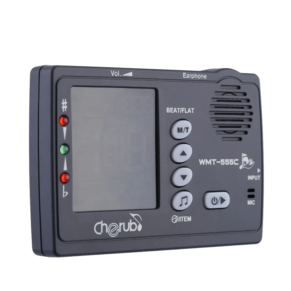 Cherub WMT 555C Electronic Digital Tuner & Metronome & Tone Generator 3
