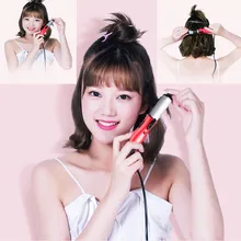 Модный выпрямитель для кудрявых волос железо отрицательные ионы щипцы для завивки волос Электрический инструмент для завивки волос уход за волосами Прямая