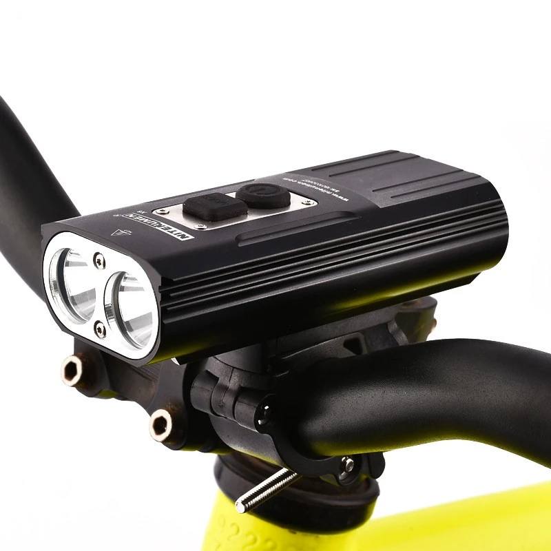 

NITENUMEN 1800Lumens Bike Front Light Cycling Headlight Bicycle Rechargeable Flashlight Waterproof 6800mah Led Head Lamp For M