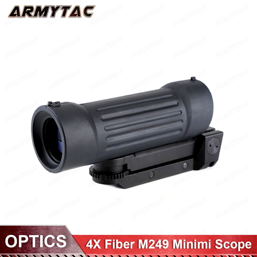 ArmyTac 4X волокно BD1410 M249 Minimi Scope Airsoft Softair Ottica | Спорт и развлечения
