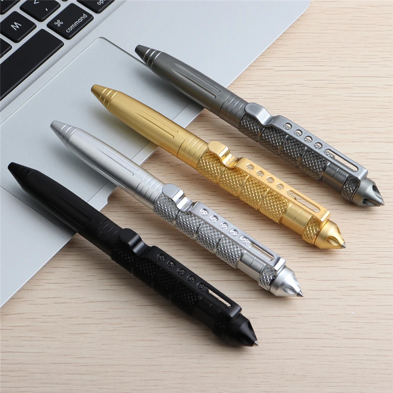 BAIKINGIFT, Новое поступление, инструмент, тактическая ручка, Вольфрамовая сталь, вращающаяся, унисекс, ручка, окно, металлическая шариковая ручка, многофункциональная