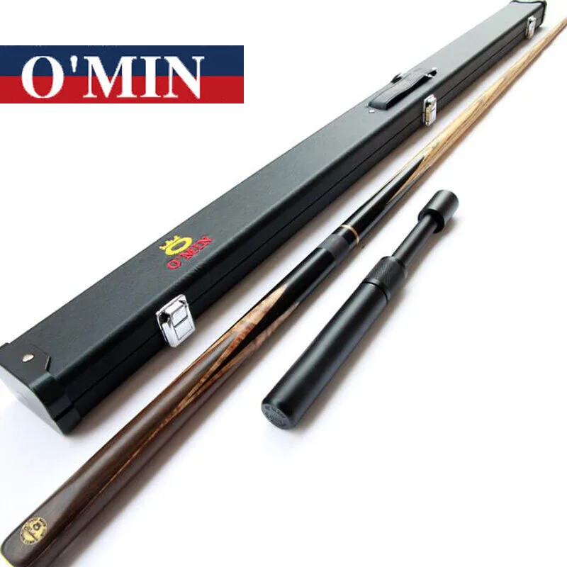 OMIN высокое качество 3/4 Snooker Cue Stick 9 5 мм наконечники ручной работы s Чехол Набор