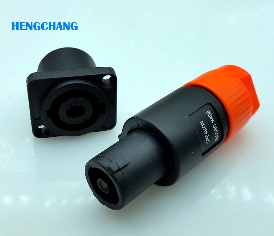 4pin Ом разъем с замком XLR вилки и розетки 4 Пина Мужской Разъем для подключения