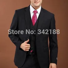 Черные смокинги для жениха с двумя кнопками/с отворотом, лучшие мужские для шаферов, мужские свадебные костюмы/свадебные костюмы для жениха, мужские костюмы