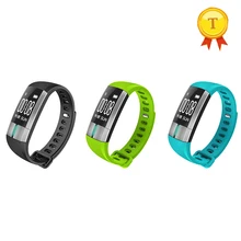 ECG+ PPG сенсор пульса кровяное давление фитнес-трекер умный Браслет Смарт-браслет с кровяным давлением для iphone x