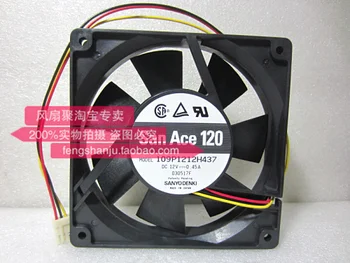 

Original Sanyo 109P1212H437 12CM12025 12V0.45A 120 * 120 * 25MM double ball cooling fan