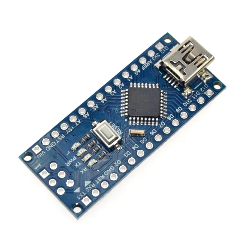 WAVGAT продвижение Arduino ардуино Nano 3,0 Atmega328 контроллер Совместимость совета для Arduino модуль PCB развитию без USB