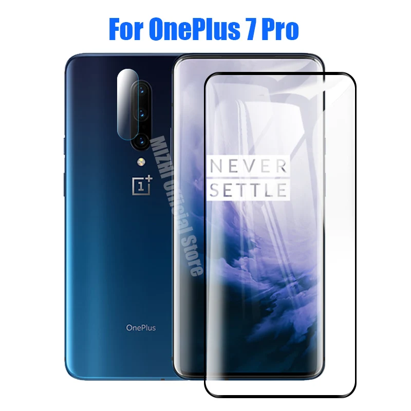 

Tempered Glass For Oneplus 7 Pro Protective glass for Oneplus 7 one plus7 pro Back Camera Glass on oneplus7pro Front cover film