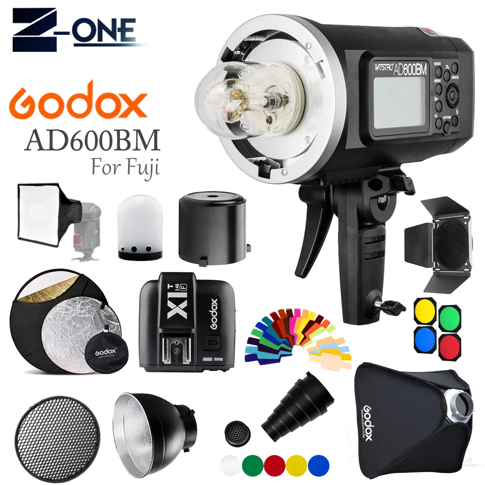 Godox AD600BM Bowen mount GN87 2 4G внешняя вспышка стробоскопический монолайт W/X1T F Flash