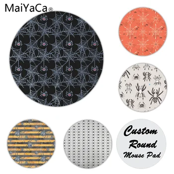 

MaiYaCa 2018 New Spider Anti-Slip Durable Silicone Computermats Size for 200x200x2mm and 220x220x2mm Small Mousepad
