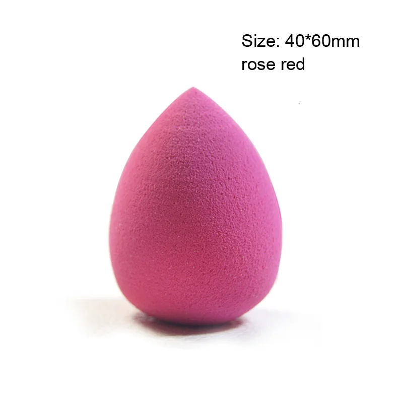 large rose red Спонж для макияжа Pooypoot, косметический спонж, мягкая форма капли воды, Esponja De Maquillaje, спонж для макияжа, спонж для макияжа, красивый аксессуар для макияжа - Цвет: large rose red