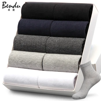 

10 Pairs / Lot Brand New Men Cotton Socks Brethable Anti-Bacterial Deodorant Brand Guarantee High Quality Guarantee Man Sock