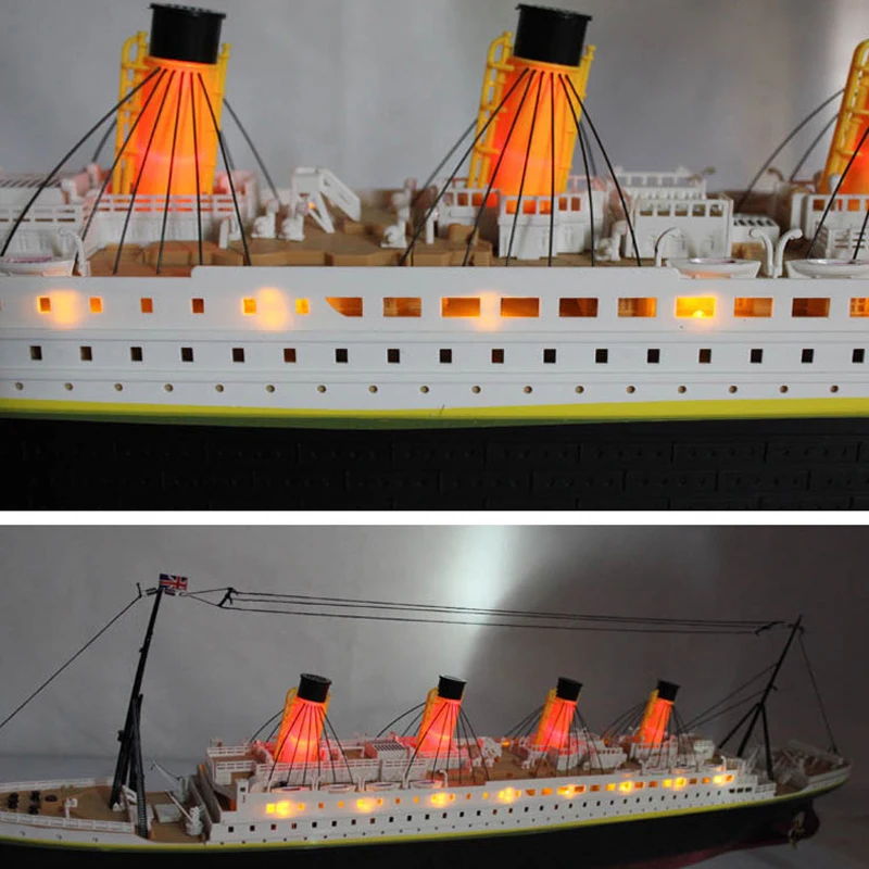 RC Boat 1:325 Titanic Sea Grand Cruise Ship 3D Titanic Century Classic Love Story RC Boat High Simulation Ship Model Toys RC Boat 1:325 Titanic Sea Grand Cruise Ship 3D Titanic Century Classic Love Story RC Boat High Simulation Ship Model Toys