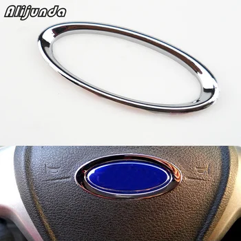 

Car Steering Wheel Paillette Decoration Box Ring Case for Ford Focus 2 3 4 Fiesta Mondeo Ecosport Escape