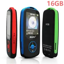 RUIZU X06 Bluetooth Reproductor de MP3 16G 1.8 Pulgadas de Pantalla 100 horas Alta Calidad Sin Pérdida de Sonido FM Walkman Grabadora De Voz + Regalo libre