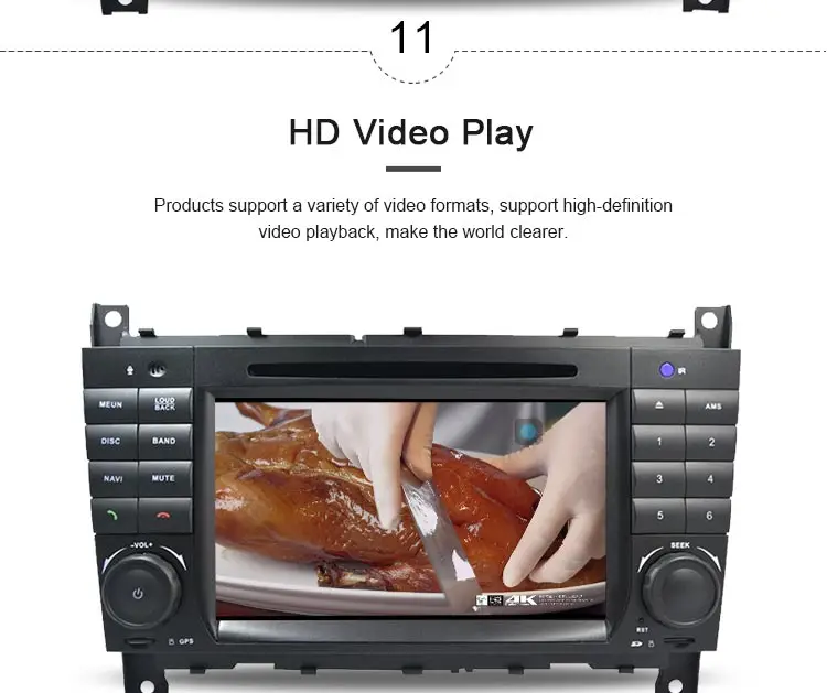 Top JDASTON Android 9.0 Car Multimedia Player For Mercedes Benz Sprinter W203 A180 Viano Vito A-class 2 Din Radio Car DVD GPS Stereo 12