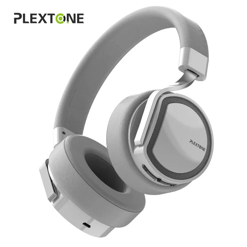 PLEXTONE Bluetooth наушники с 8 Гб MP3-плеер гарнитура Накладные наушники беспроводные наушники для мобильного телефона игровые наушники - Цвет: white with 8gb