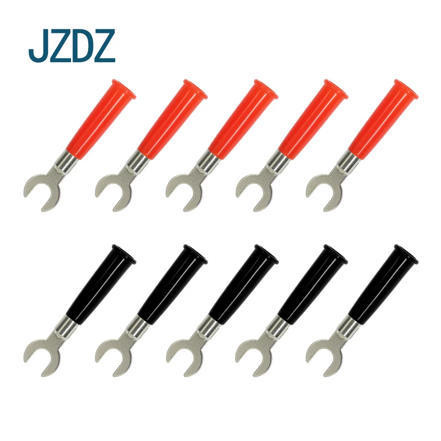 

JZDZ J.10009 10 6mm High quality welded U plug Y banana plug
