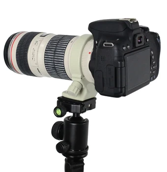 

Camera Tripod Collar Mount Ring for Canon EF 70-200mm f4 IS XXB Lens Black White color for Camera Photography