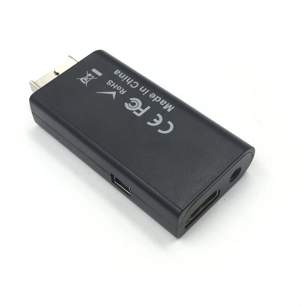 Для дисплея PS2 в HDMI конвертер Папа мама Аудио Видео 3 5 мм адаптер|Запасные части| |