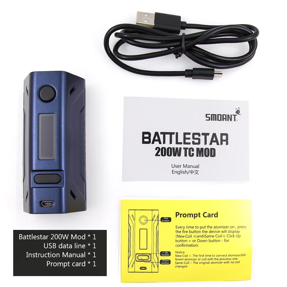 Cloupor Smoant Battlestar 200WTC Box Mod (6)2