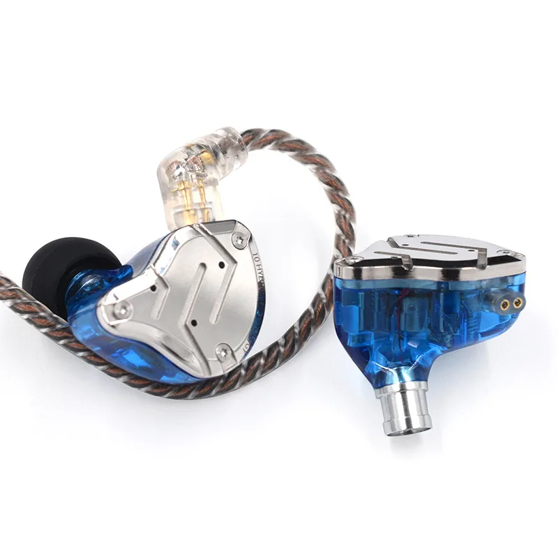 KZ ZS10PRO 2 динамические 8 сбалансированных арматуры драйвер HiFi наушники тяжелый бас наушники обновление беспроводной Bluetooth монитор DJ театр