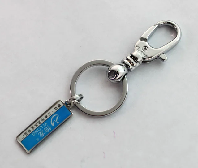 

12PCS Silver Color Tone Quality Clasp Keychains #22829