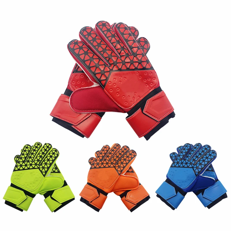 

2pcs Professional Soccer Goalkeeper Glvoes Training Competition Football Goalie Gloves Latex Finger Protection Fingerstall