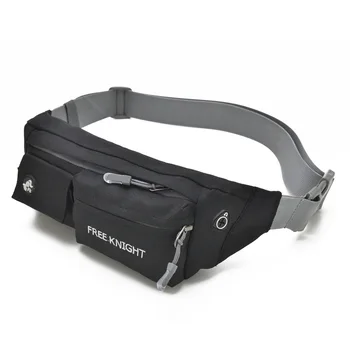 

New Waist Packs Waterproof Nylon packs Match Leather Bag Portable Small Capacity Men and Women Fanny Waist Bag Top Quality