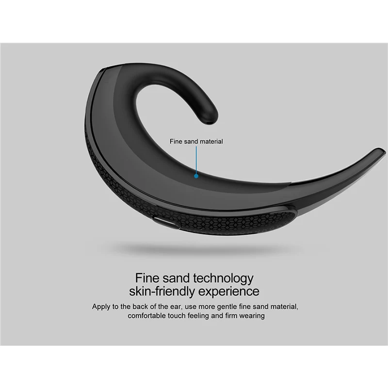 OVEVO Q12 беспроводной Bluetooth 4 2 наушники один с микрофоном Handfree бизнес встречи