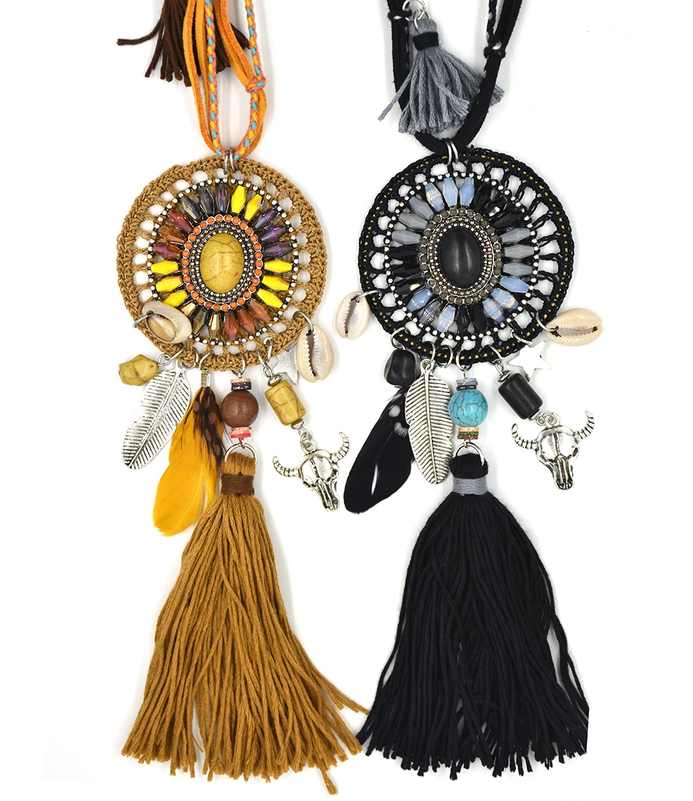 Buy 2017 New Bohemian jewelry Dream catcher pendant
