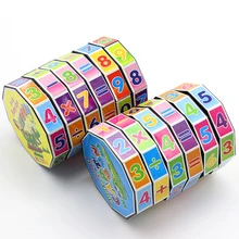 Обучающая игра-головоломка для девочек, Математические Игрушки для маленьких мальчиков, цифровой кубик для детей, математические цифры, игрушки-кубики