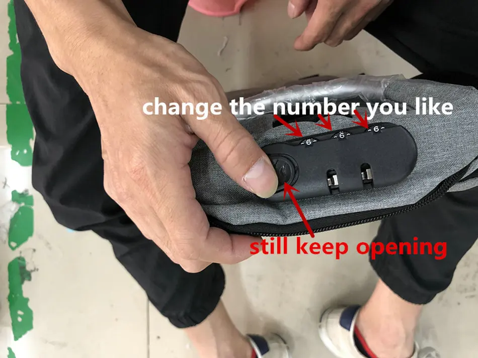 change the password