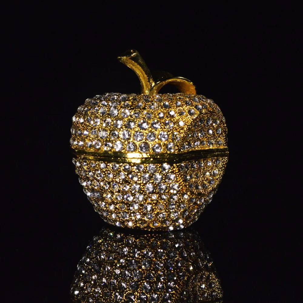 Qifu рукодельная Алмазная украшенная шкатулка для подарка