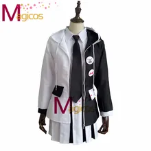 Anime Danganronpa Monokuma Personificación Cosplay Costume Party Dress Set Completo Por Encargo
