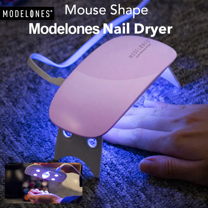 Modelones 8 шт./лот набор УФ гелей для ногтей 6 Вт мини светодиодная лампа наращивания
