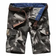 Мужские военные карго летние хлопчатобумажные шорты мужские свободные мульти-карманные шорты Homme повседневные бермуды брюки фирменная одежда