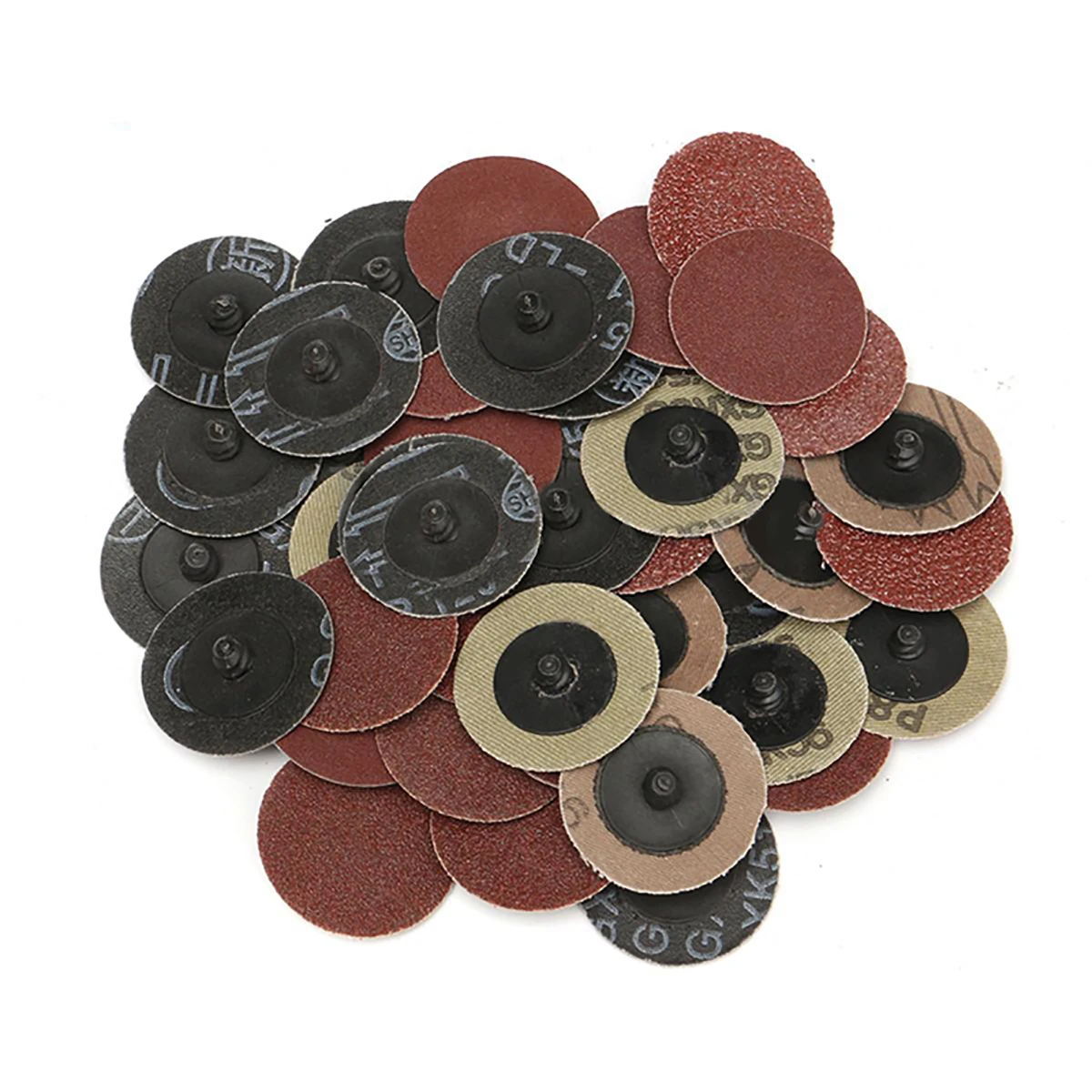 Buy 40pcs 6mm Thread Medium Sand Paper Sanding Discs