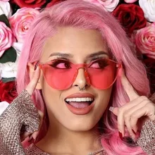 Модные женские плоские солнцезащитные очки, роскошные брендовые дизайнерские солнцезащитные очки, интегрированные очки, яркие цвета, UV400 de sol feminino