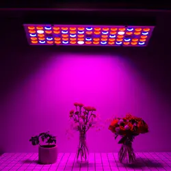 Светодио дный Светодиодная лампа для роста растений Вт 25 Вт 45 Вт полный спектр 110V220V УФ IR панель светильников для внутреннего теплицы