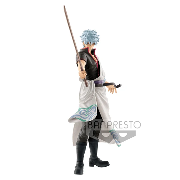 

WSTXBD BANPRESTO Original Silver Soul Gin Tama Gintama Sakata Gintoki Brinquedos PVC Action Figure Toys Figurals Model Dolls