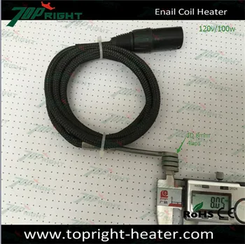 

ID8mm Enail coil heater, 4laps, 120v 100w for smoke diy