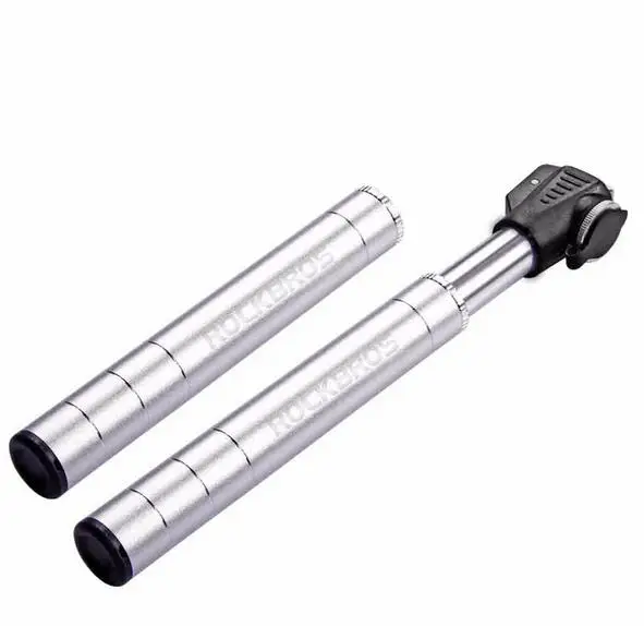 RockBros Bicycle Pump 100 Psi Aluminum Alloy Cycling MTB Bike Mini Portable Pumps For Presta&Schrader MTB Mountain Bike Pump RockBros Bicycle Pump 100 Psi Aluminum Alloy Cycling MTB Bike Mini Portable Pumps For Presta&Schrader MTB Mountain Bike Pump