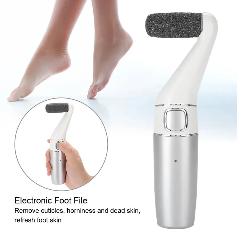 Electronic Foot File Pedicure Foot Dead Skin Cuticles Remover Scrubber