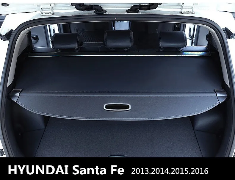 Для HYUNDAI Santa Fe ix45 2013.2014.2015.2016 защитный щит для багажника заднего