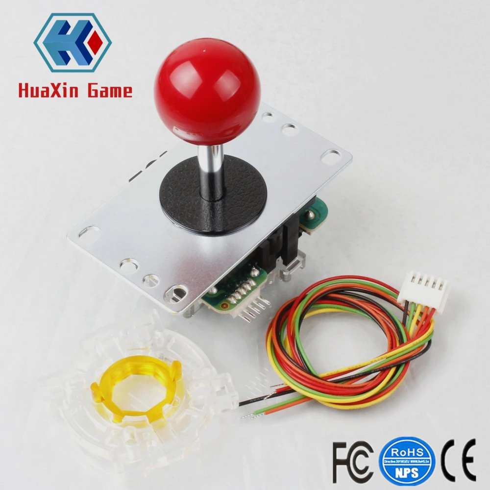 Ручка Sanwa JLF TP 8YT 8 каналов 5 контактов + Восьмиугольные ворота для Mame Raspberry Pi PS2 PS3 Xbox