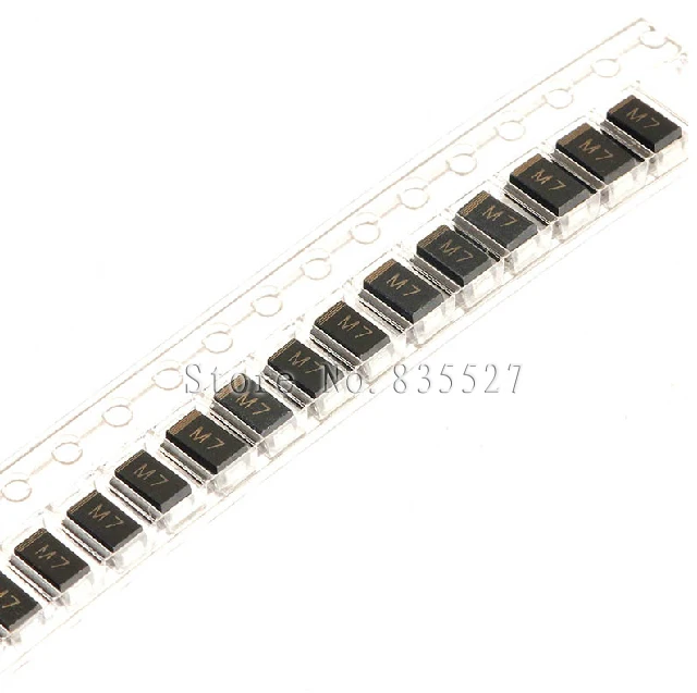 200 шт./лот 1N4007 IN4007 м7 SMD диоды 1A / 1000 В | Электронные компоненты и принадлежности