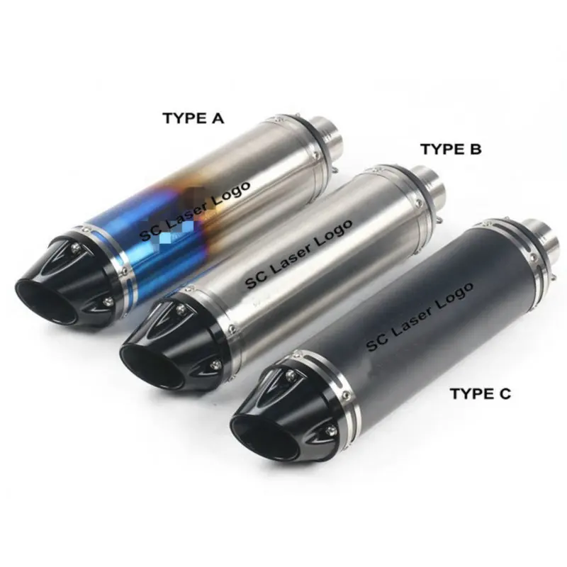 

Universal motorcycle exhaust pit bike muffler escape moto echappement moto for crf 230 benelli BN300 escape de motocicleta